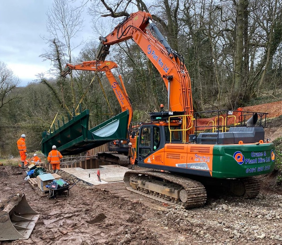Tracked Excavators Plant Hire Q Crane